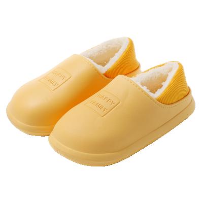 China 2022 Wholesale High Quality Lightweight Thick-soled Fashion Fur Slides Warm Slippers Waterproof Non-slip Home Shoes for sale