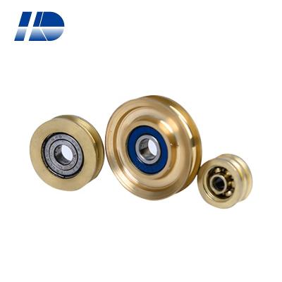 China Heavy Duty Window Windows Roll Aluminum Hardware Double Wheels Sliding Roller for sale