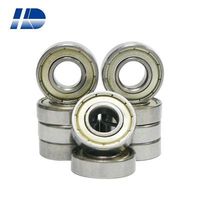 China Bearing Smoothly Sealed 608zz Carbon Steel Ball Bearing For Car Accessories for sale