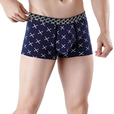 China Wholesale Antibacterial Sports Mens Comfort Underwear Breathable Boxer Briefs For Men for sale