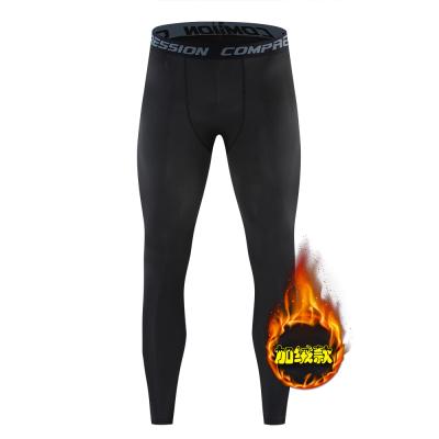 China Wholesale Plus Size Compression Tights Men Pants Running Tights Fitness Wear Sports Pants Jogging Skinny Gym Gaiters for sale