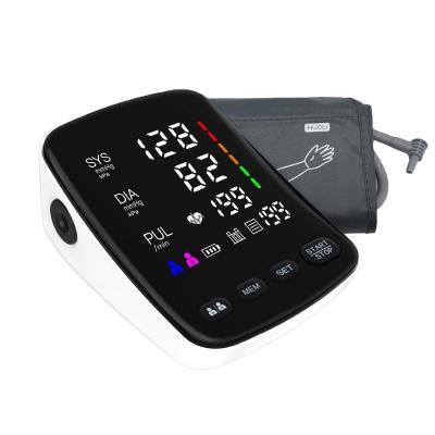 China Heart Rate Measuring 2021 Hot Selling Price BP Machine Backlight LED Digital Blood Pressure Monitor Automatic Sphygmomanometer For Adult for sale