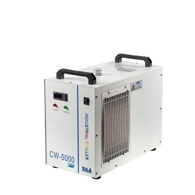 China Laser Engraving Mini Water Chiller System Cooling Laser Tubes CO2 Laser Machine Parts Low Price CW5000/CW5200 for sale