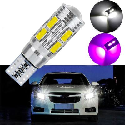 China PCB T10 W5W 194 LED Bulbs Car Signal Light Canbus Error 5630 Chips 6500K 12V Dome Bulb Wedge Free Auto Interior Side Lamps for sale