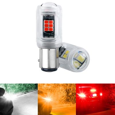 China Auto Light 1Pcs 16SMD S25 1156 LOW P21W LED 17 BAYD P/5W Turn Signal LightBrake LampReversing Brake Light Motorcycle Turn Signal Brake Light Strobe Reserve Lamps 12V for sale