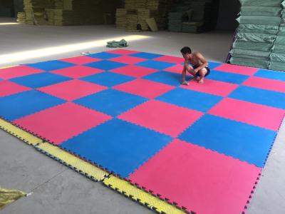 China 30m m EVA de alta densidad que entrelaza las esteras de la estera/del rompecabezas de los artes marciales en venta