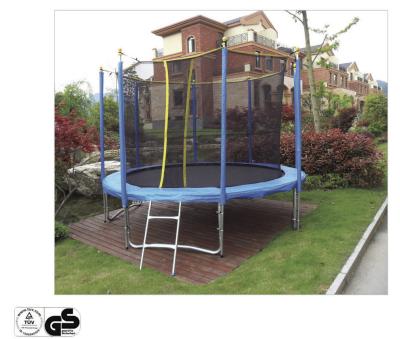 China trampolín grande con el tubo de acero, el trampolín del salto de los 8ft de los niños redondos en venta