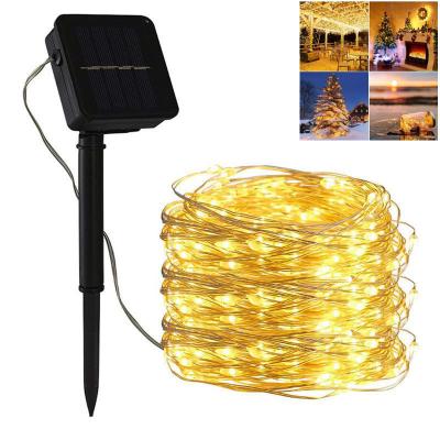 China Garden New Energy Led Solar Lights Outdoor Waterproof Decorative Lights Christmas Holiday Party Solar String Lights for sale