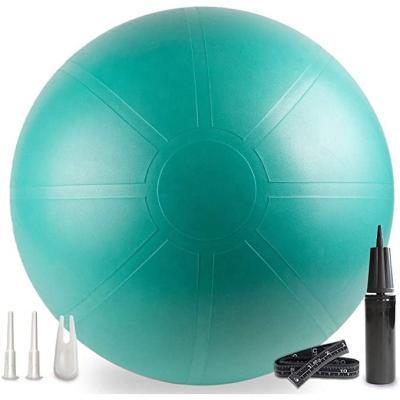 China 55cm/65cm/75cm Soft Extra Thick Anti-Splinter And Non-Slip Gym Quality Balance Yoga Exercise Ball For Stability Fitness Pilates for sale