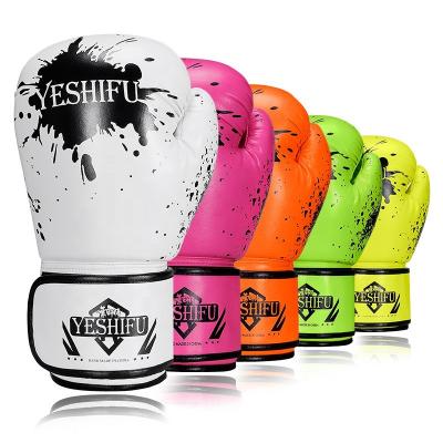 China Muay Muay Sandbag Muttahida Majlis-e-Amal Grade Training Pro Boxing Fighting Universal Customized Thai Training Boxing Gloves For Men And Women for sale