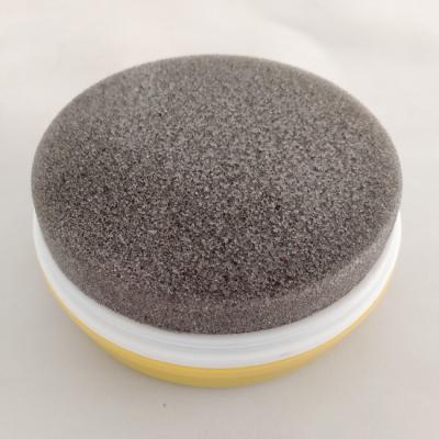 China Shoe Cleaner Wholesale Cheap Price Round Shape Durable Shiny Shoe Wax With Sponge for sale