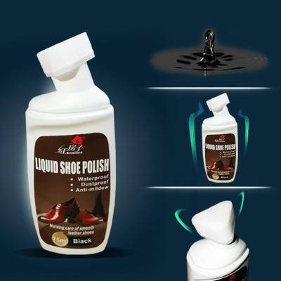 China Shine Leather Shoes Manufacturer Wholesale Sneaker Shoe Polish Waterproof Neutral Liquid Spray for sale