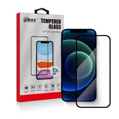 China 99% Clear 3D 2.5D Protection HD Durable Full Tempered Glass Anti Scratch Screen Protector For iPhone 12 11 Pro Max for sale