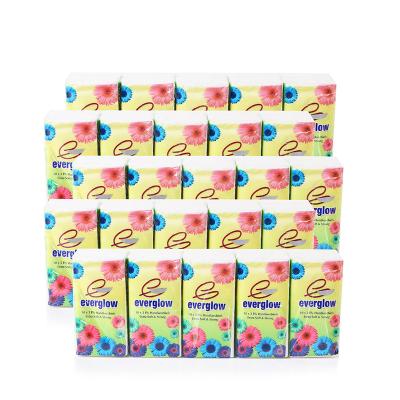 China Pocket Tissue Mini pocket tissue Mini handkerchief Mini pack facial tissue Pocket handkerchief for sale