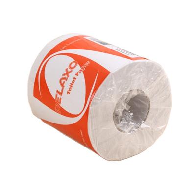 China Virgin Wood Pulp Wholesale 3 Ply Recycled Embossed Tissue Roll Toilet Sanitary Paper for sale