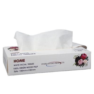 China Box Tissue Manufacturer Box Facial Tissue Paper product Hygienic Printed Soft Facial Tissue(Box Type) Virgin Wood Pulp Paper Box Tissue for sale