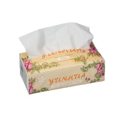 China Box Tissue Factory wholesale paper face facial paper tissue/ready stock soft comfortable facial tissue Wet and dry facial tissue for sale