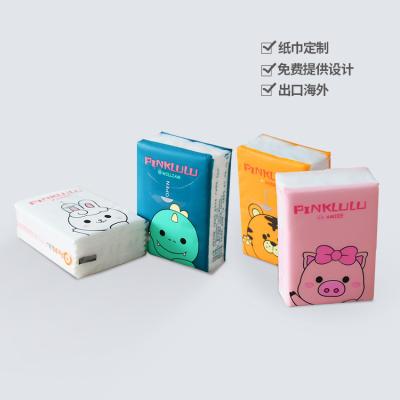 China Pocket Tissue China Quality Tissue Paper Pocket Packaging Mini Pocket Facial Tissue for sale