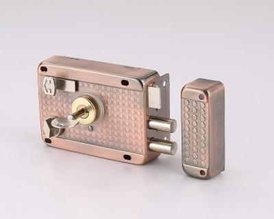 China Steel Door Hot sale lock rim lock door metal door gate electric frame lock for sale