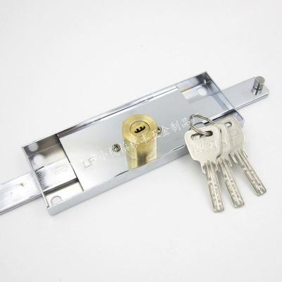 China Steel High Quality Roll Up Door Lock Cross Key Rolling Shutter Lock Body Steel for sale