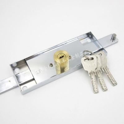 China Hot Sale Steel Cylinder Brass Metal Keyed Two Sides Roller Shutter Door Locks for sale