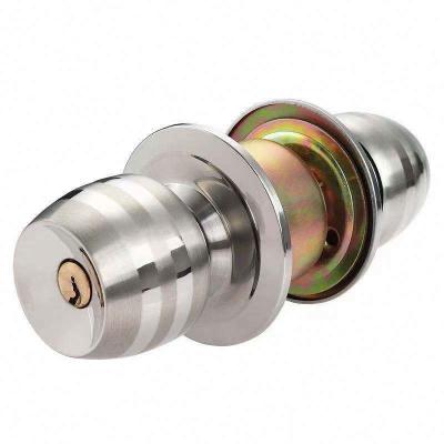 China Entrance& Privacy& Best Selling Passage Locked Entry Door Tubular Knob Cylindrical Door Lock For Safe for sale