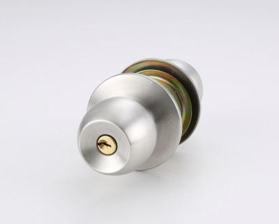 China Hot Sale 5831 Entrance Ball Key Knob Steel Round Door / Door Lock Double Mood Door for sale