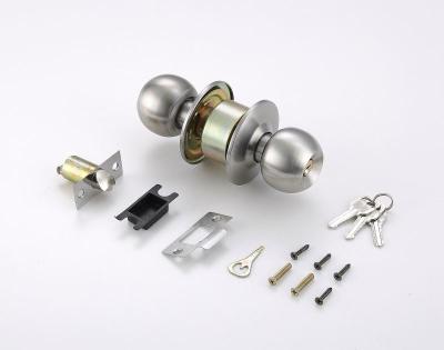 China New Arrival Wooden / Iron Door Lock Stainless Steel Sales Door Knob Door Lock With Toilet Door for sale