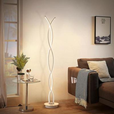 China Modern Smart Dimming Floor Lamp for Hotel/Living Room/Study/LED Floor Lamp Atmosphere Light Bedroom Interior Decoration for sale