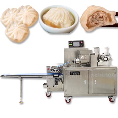 China Easy To Operate Automatic Steamed Stuffed Bun Making Machine Soup Roll Maker Encrusting Machine for sale