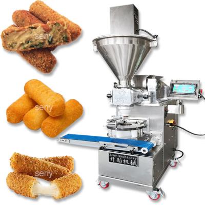 China Automatic Hotels Croquette Making Encrusting Machine Korokke Maker For Commercial for sale