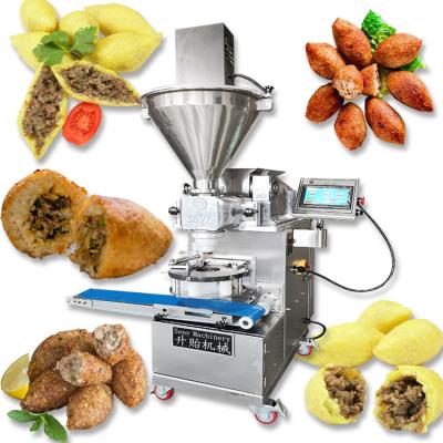 China High Efficiency Fully Automatic Industrial Kibbeh Filling Forming Maker Kubba Encrusting Machine for sale