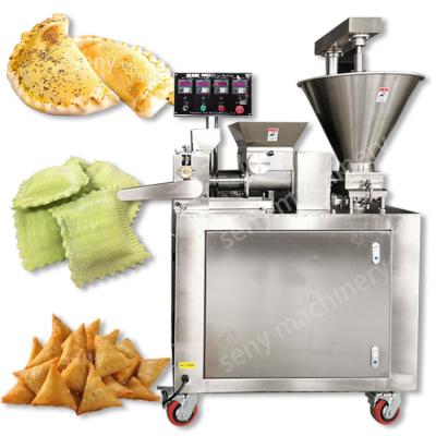 China Full Automatic Wonton Spring Roll Samosa Machine SENY Samosa Filling Machine Frozen Empanada Dumpling Making Machine for sale