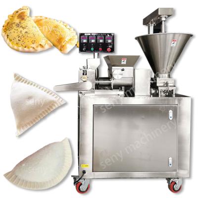 China Full Automatic Water Cooled Commercial Dumpling Machine Water Cooled Commercial Wonton Spring Bun Samosa Machine Empanada Samosa Machine for sale