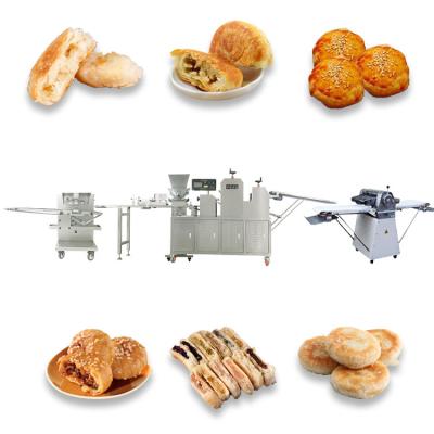 China Hotels Plus Layers Meat Cake Pastry Food Producing Machine and Production Line for sale