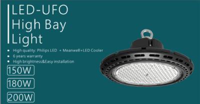 China 200w UFO High Bay Light Waterproof LED Highbay Warehouse Light Replacement en venta