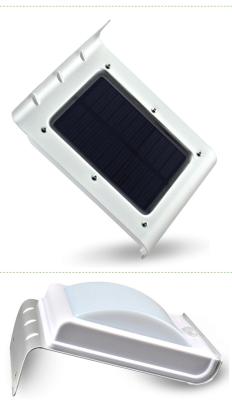 China Weatherproof IP65 3.3V Solar Security Motion Sensor Light With 120 Beam Angle for sale