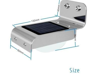 China El movimiento accionado solar del jardín impermeable activó luces con la batería de litio de 3.7v 4400mah en venta