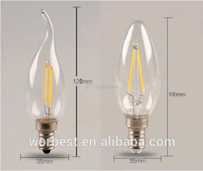 China Decorative Dimmable LED Filament Bulb for sale