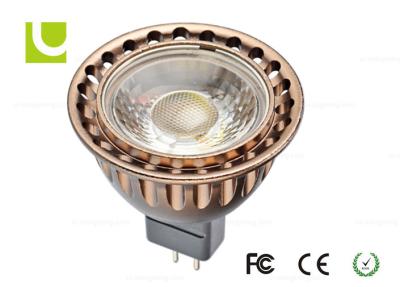 China Indoor 12 Volt 2700K / 3000K COB MR16 LED Spot Light Bulbs For Hotel / Home for sale