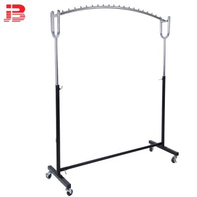 China High End Oversized Retail Adjustable Hanging Garment Display Stand Garment Display Rack for sale