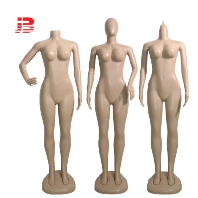 China Other Hot Sale Full Color Plastic Body Skin Female Mannequin For Clothes Display for sale