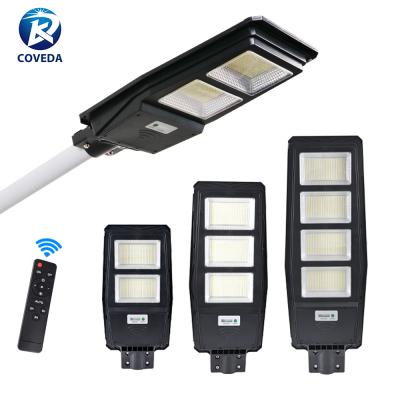 China HIGHWAY Ip65 Outdoor Waterproof 200watt 300watt 400watt Intelligent All In One Integrated Led Solar Street Light for sale