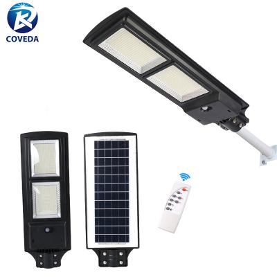 China Keweida 100W 200W 300W IP65 Waterproof All ROAD Solar Motion In Garden Led Solar Street Light for sale