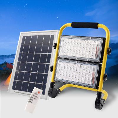 China All Aluminum Housing Outdoor Keweida Skd IP66 Waterproof 25w 40w 60w 100w 200w RGB Led Solar Flood Light for sale