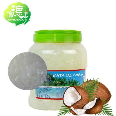 China Nata De Coco Jelly, coconut jelly for sliced ​​bubble tea for sale