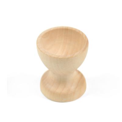 China Wholesale Wooden Kitchen Food Easter Egg Storage Simple Wooden Cup Holder for sale