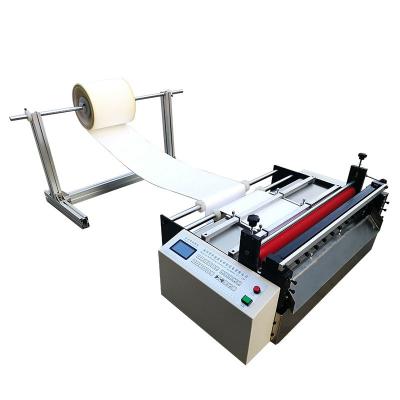 China Lether Automatic Paper Slitter Automatically Cut Roll In Sheet Cutter Gift Film Plastic Electric Cross Paper Rewind for sale