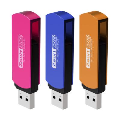 China 4GB 8GB 16GB 32GB Pendrive High Speed ​​Popular Metal Flash Memory Colorful Custom Logo USB Drives3.0 for sale