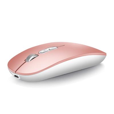 China Mini Factory Wholesale FMOUSE Portable Dual Mode 2.4G Wireless Optical Mouse with USB Nano Receiver for sale